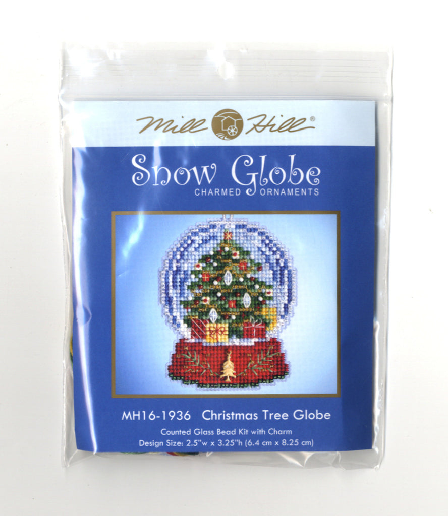 Snow Globe Cross Stitch Kit - Tree
