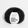 Take Care Mohair Yarn Wool and the Gang Space Black Mohair