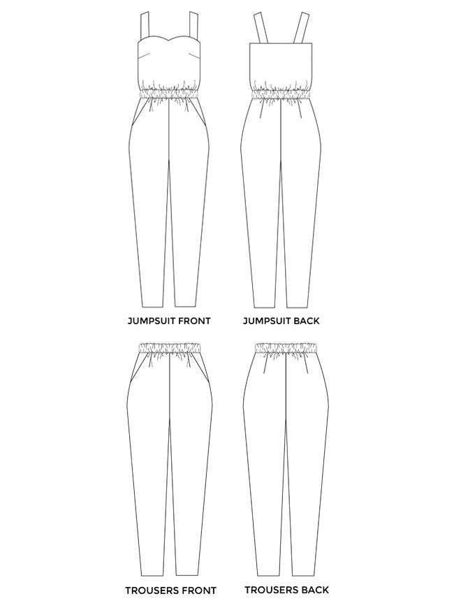 Marigold Jumpsuit + Pants Pattern