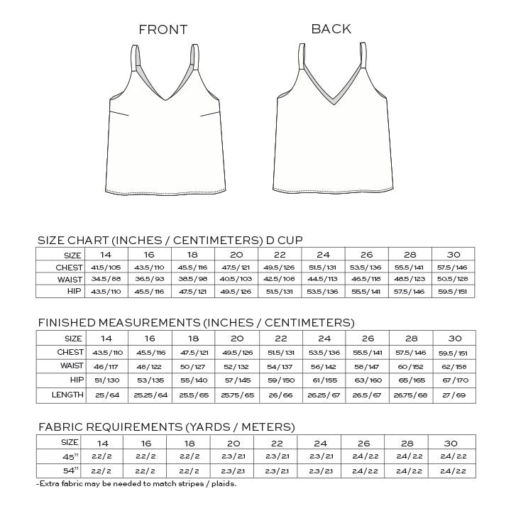VIRTUAL WORKSHOP: Sew an Ogden Cami Past Workshop Brooklyn Craft Company