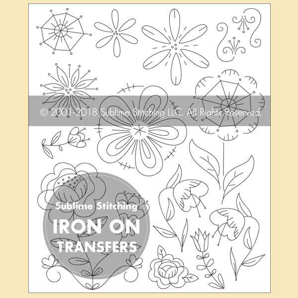 Petite Embroidery Kit Sublime Stitching Fantasy Flowers