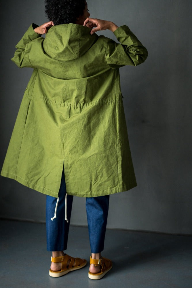 【PERSTEP】22FW★ Long Wavy Fish Tail Jacket Pleasures Eyes Fishtail Parka – Oneness Boutique
