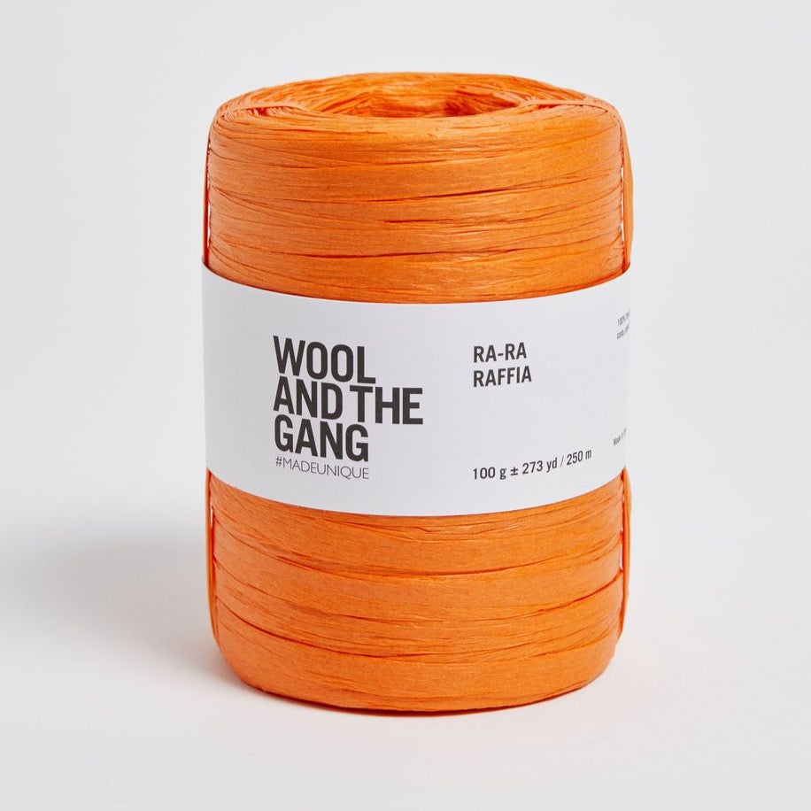 Wool and the Gang Ra-Ra Raffia Yarn Wool and the Gang Vitamin C