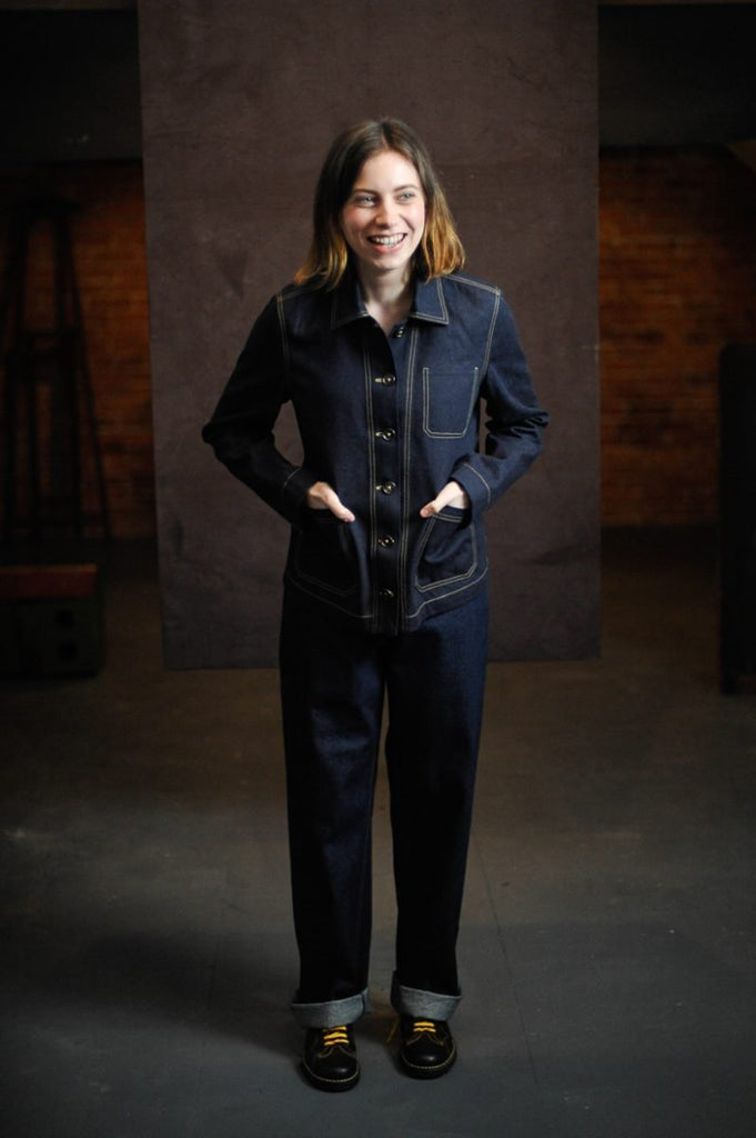 VIRTUAL 7-WEEK SEWING COURSE: Ottoline Jacket Past Workshop Brooklyn Craft Company