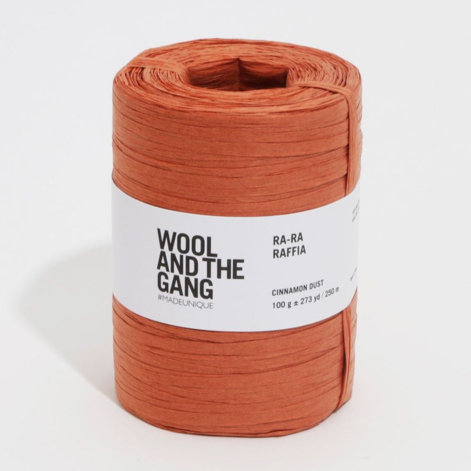 Wool and The Gang Ra-Ra Raffia - Cinnamon Dust