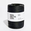 Wool and the Gang Ra-Ra Raffia Yarn Wool and the Gang Coal Black Raffia