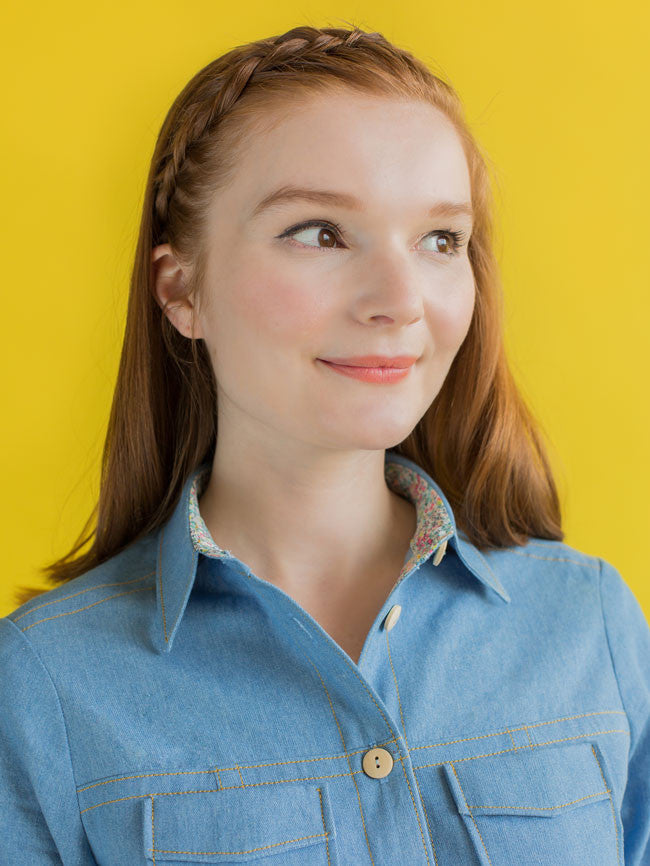 Rosa Shirt + Shirtdress Pattern Pattern Tilly and the Buttons