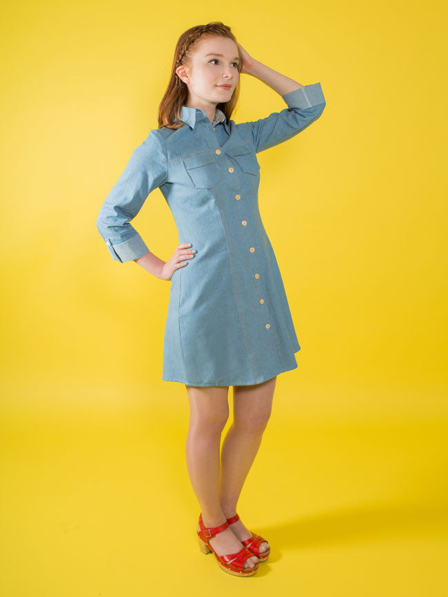 Rosa Shirt + Shirtdress Pattern Brooklyn Craft Company Rosa Shirt + Shirtdress Pattern Brooklyn Craft Company