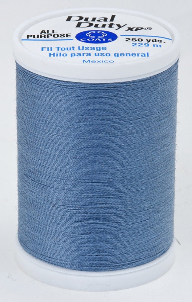Dual Duty XP All Purpose Thread #4630 Azure Blue Thread Coats & Clark