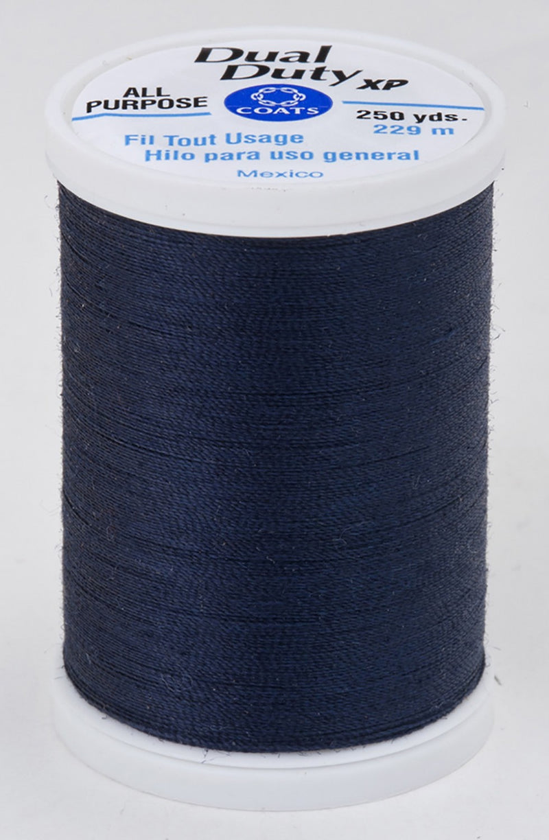 Dual Duty XP All Purpose Thread #4860 Indigo Ink Thread Coats & Clark