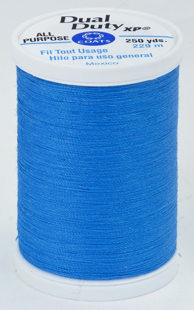 Dual Duty XP All Purpose Thread #5160 Radiant Blue Thread Coats & Clark