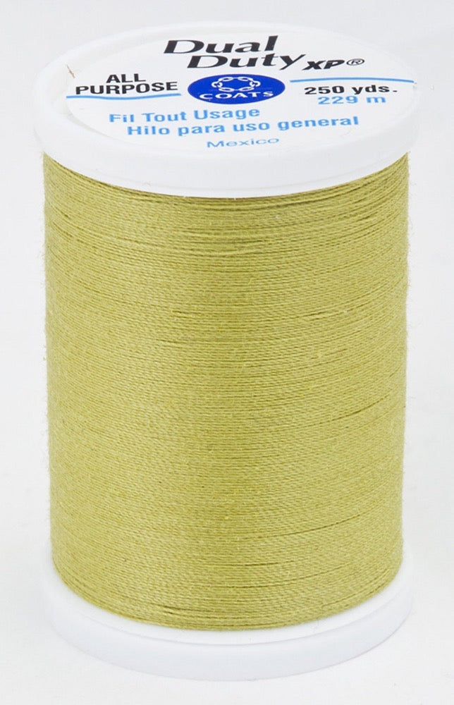 Dual Duty XP All Purpose Thread #6320 Light Olive Thread Coats & Clark