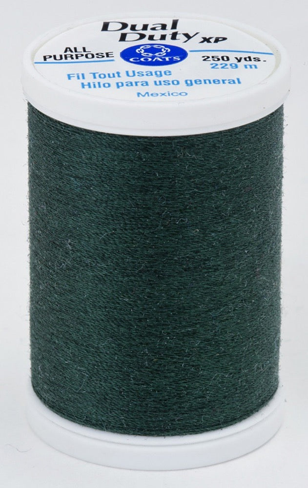 Dual Duty XP All Purpose Thread #6770 Forest Green Thread Coats & Clark