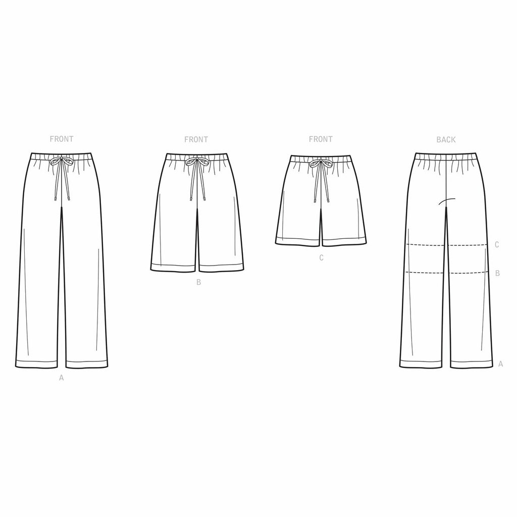 Simplicity Pattern s9127 Unisex Sleepwear