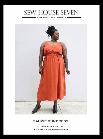 Sauvie Sundress Pattern (Sizes 16 - 34) Pattern Sew House Seven