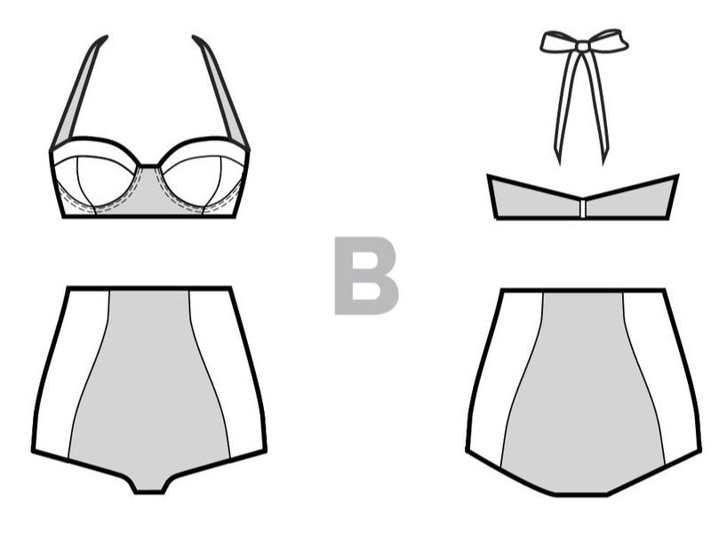 VIRTUAL WORKSHOP: Sew a Sophie Swimsuit (Bikini)