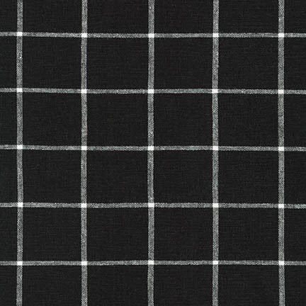 Essex Yarn Dyed Classic Wovens Checkerboard in Black/White