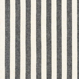 Essex Yarn Dyed Classic Wovens Stripes in Black/White