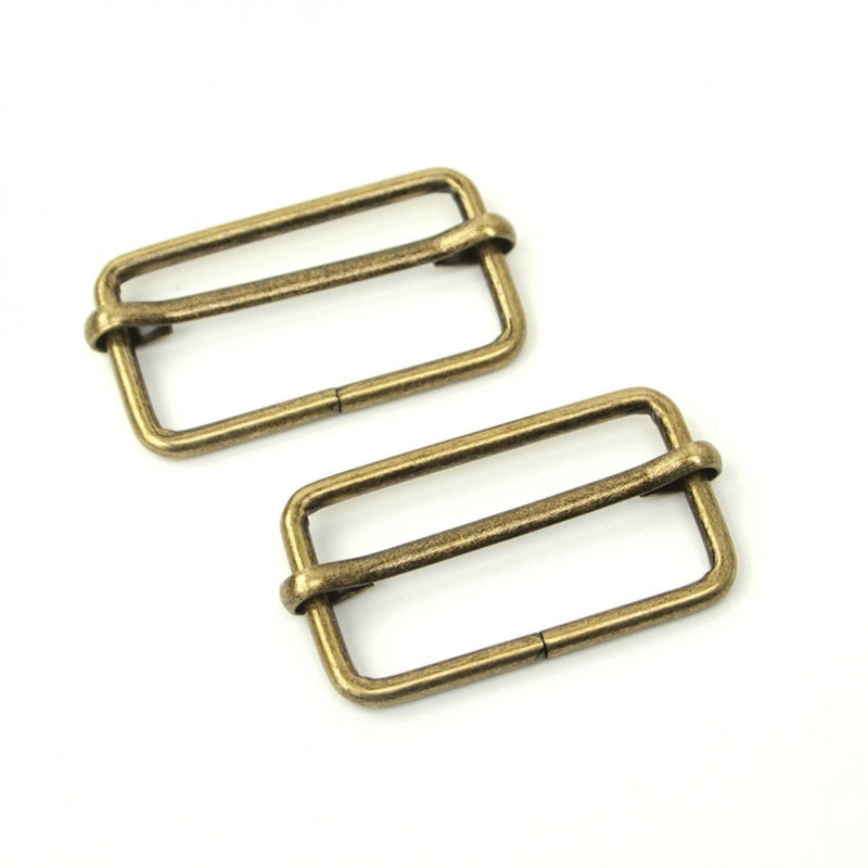 1-1/2 inch Slider Buckles (Set of 2) - Antique Notions Sallie Tomato