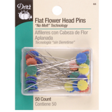 Flat Flower Head Pins - 50/Pkg