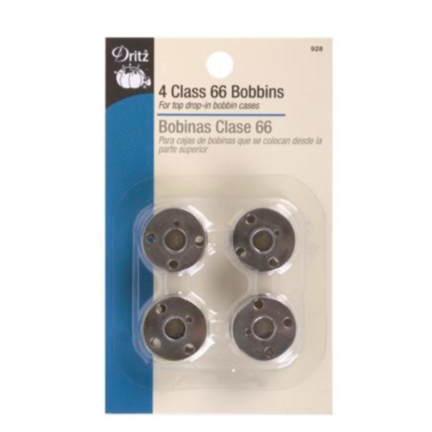 Metal Bobbins Notions Dritz Class 66