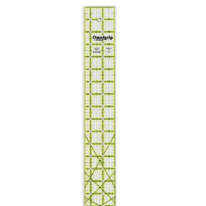 Omnigrid Omnigrip Neon Ruler 2.5" x 18"
