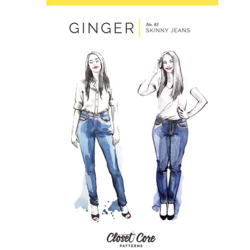 Ginger Skinny Jeans Pattern