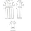 Carolyn Pajama Pattern Pattern Closet Core Patterns