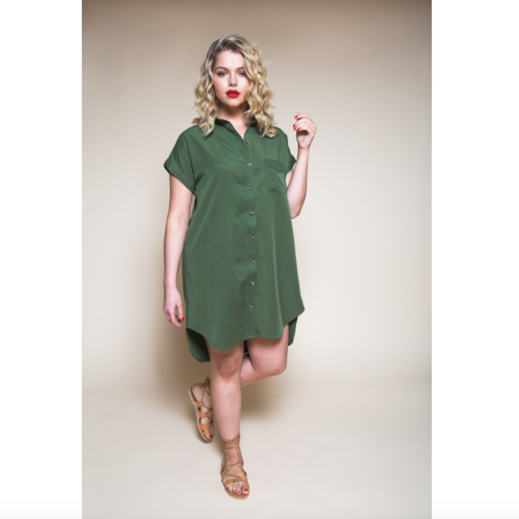 Kalle Shirt & Shirtdress Pattern Pattern Closet Core Patterns