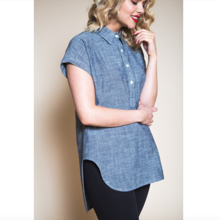 Kalle Shirt & Shirtdress Pattern Pattern Closet Core Patterns