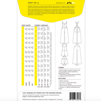 Jenny Overalls & Trousers Pattern Pattern Closet Core Patterns