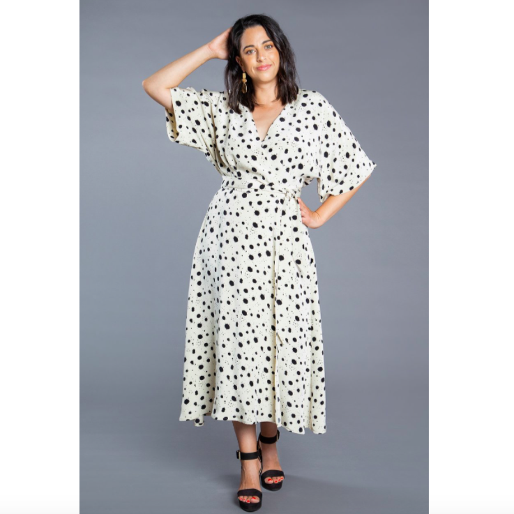 Elodie Wrap Dress Pattern Pattern Closet Core Patterns