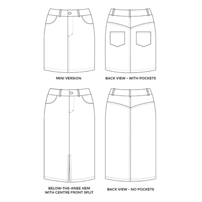 Ness Skirt Pattern Pattern Tilly and the Buttons