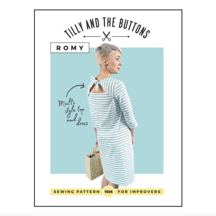 Romy Top and Dress Pattern Pattern Tilly and the Buttons