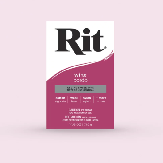 Rit Dye Powder Dye RIT Wine