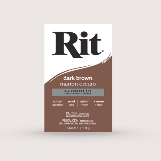Rit Dye Powder Dye RIT Dark Brown