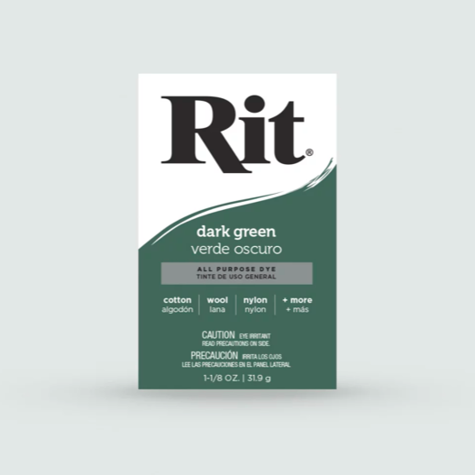 Rit All Purpose Dye, Dark Green - 1.125 oz