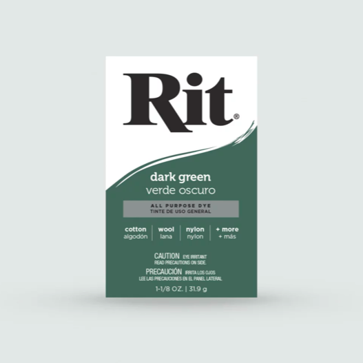 Dark Green Rit All Purpose Dye