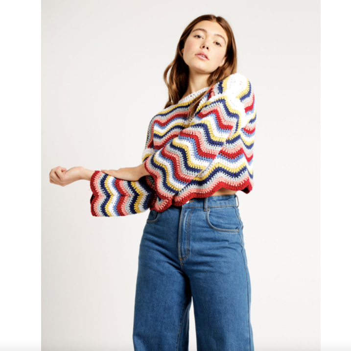 Malibu Sweater Crochet Pattern Pattern Wool and the Gang