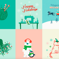 Peppermint Please Gift by Ruby Star Society in Multi Fabric Ruby Star Society