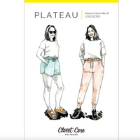Plateau Joggers Pattern Pattern Closet Core Patterns