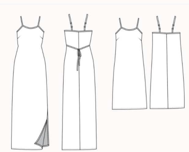 Saltwater Slip Dress Pattern Pattern Friday Pattern Company