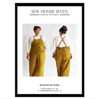 Burnside Bibs Pattern (Sizes 18 - 34) Pattern Sew House Seven