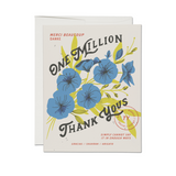 One Million Thanks Card