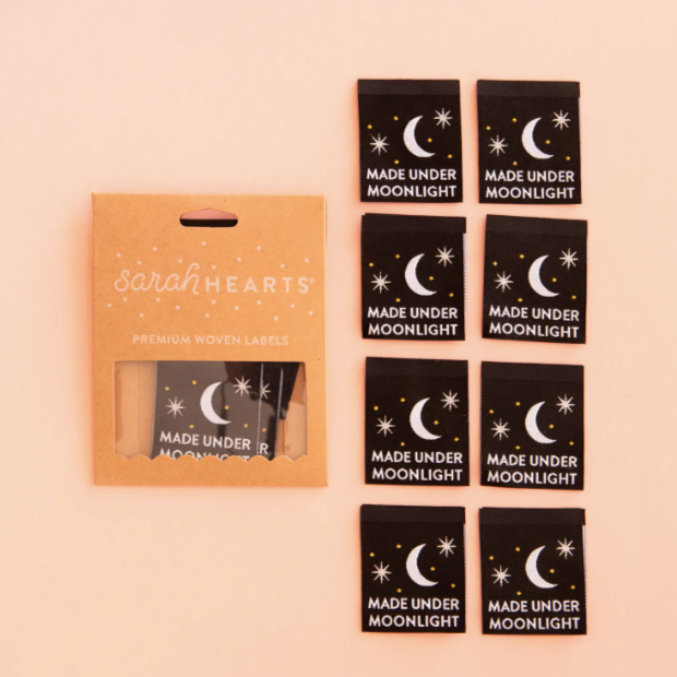 Made Under Moonlight Label Sarah Hearts