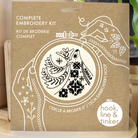 Folk Caribou Embroidery Kit