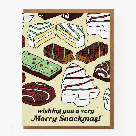 Snack Cake Holiday Card