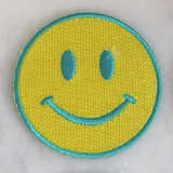 Yellow Smiley Face Patch