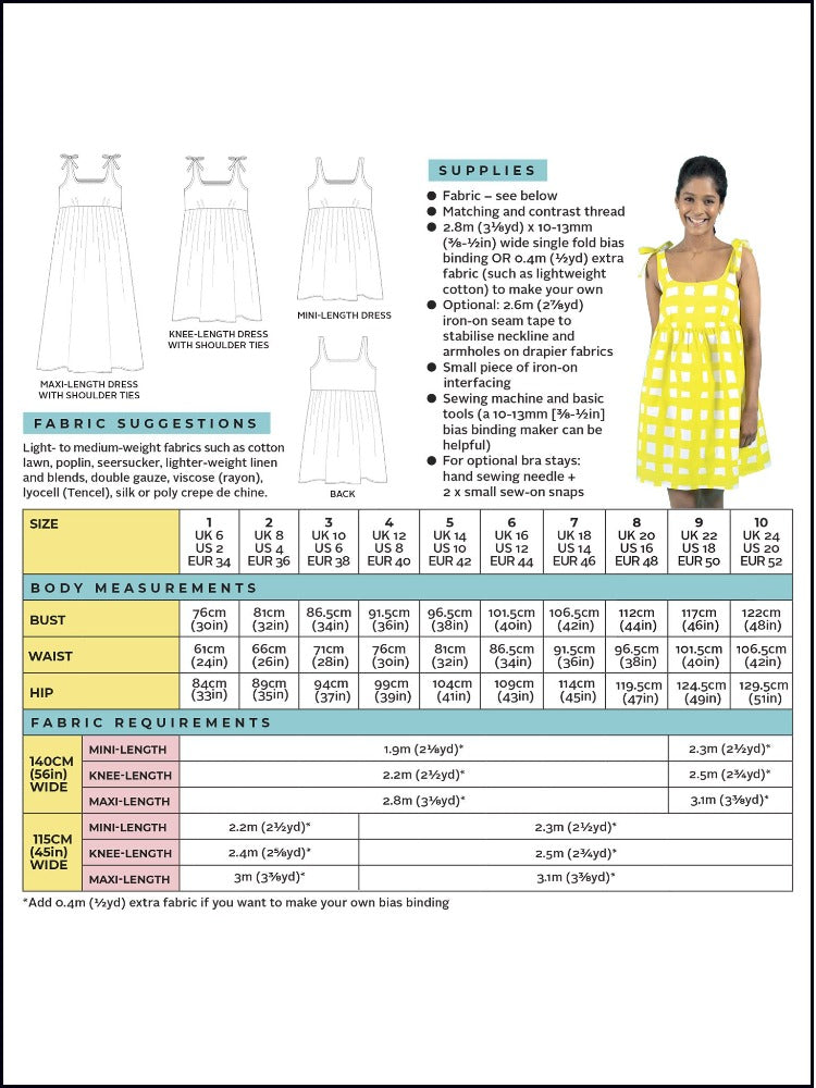 GREENPOINT WORKSHOP: Sew a Skye Dress