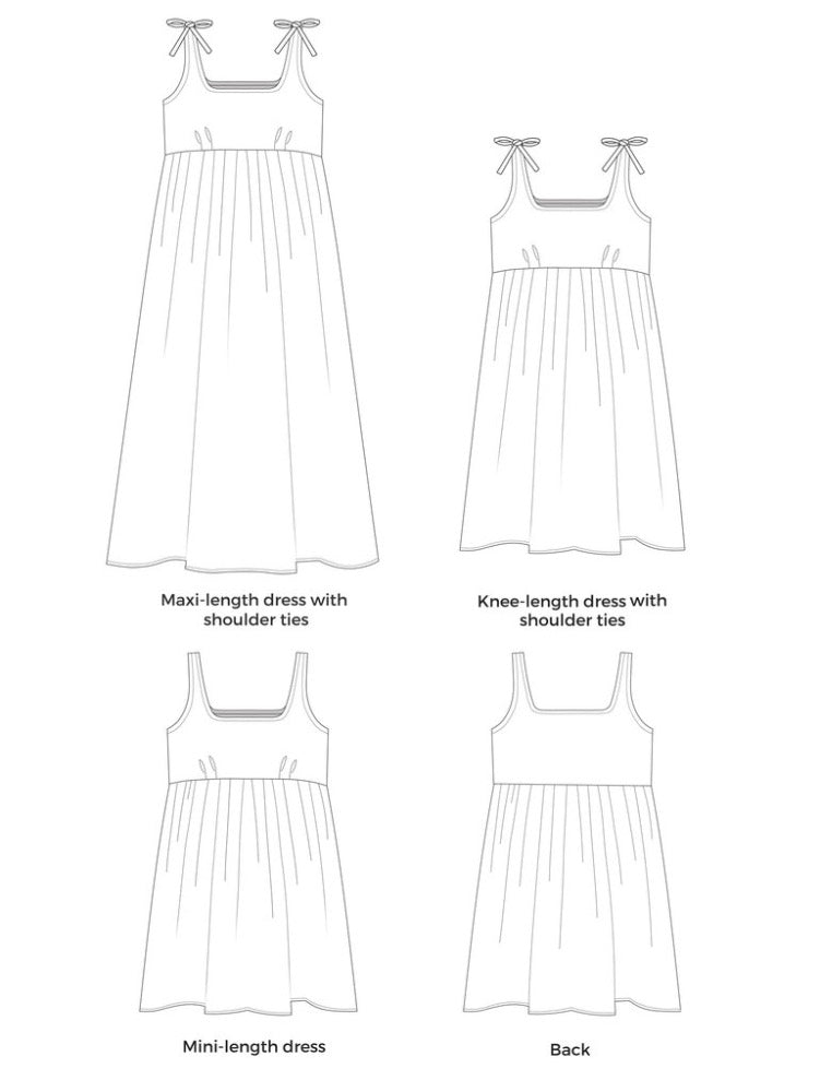 Skye Dress Pattern Pattern Tilly and the Buttons